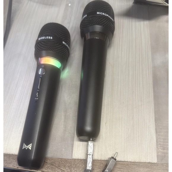 Echomussy Other - Echomussy Wireless Microphones One/One Chip Connection Rechargeable Receiver C1B